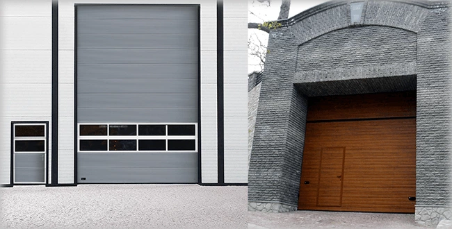 аксессуары Секционные промышленные ворота1