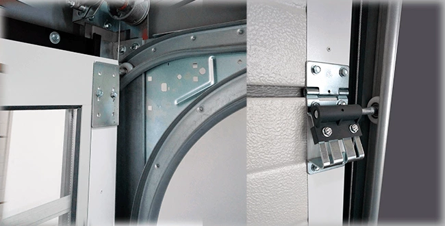 особенности Секционные промышленные ворота