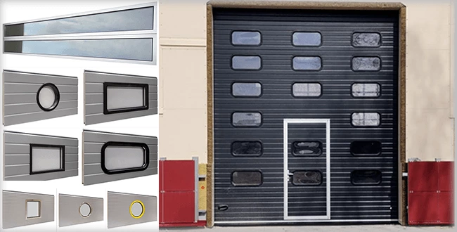 аксессуары Секционные промышленные ворота2