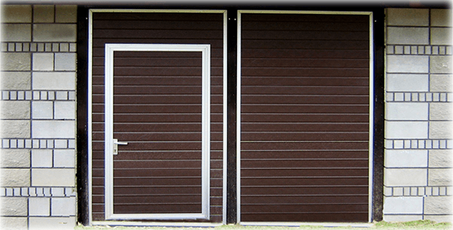 аксессуары Гаражные распашные ворота1