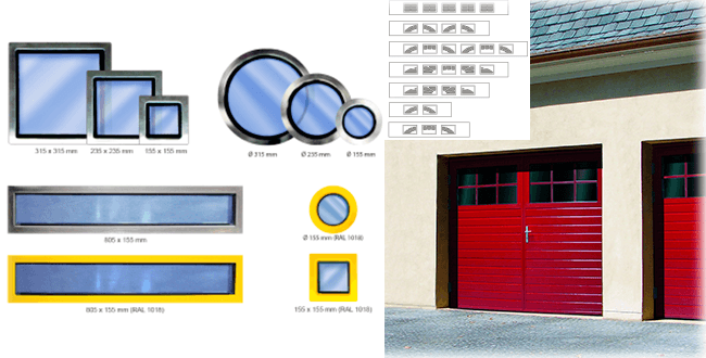 аксессуары Гаражные распашные ворота2