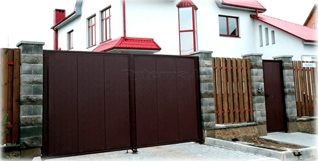 аксессуары Распашные ворота1