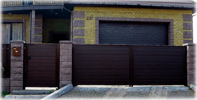 особенности Распашные ворота