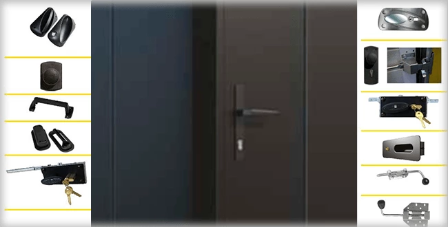 аксессуары Секционные промышленные ворота3