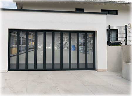 Панорамные гаражные ворота