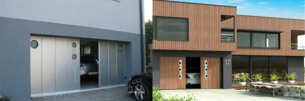 особенности Откатные гаражные ворота