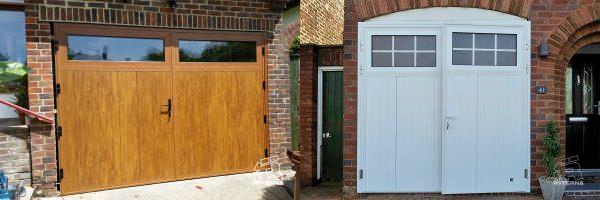 особенности Гаражные распашные ворота