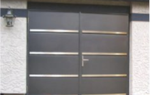 Распашные ворота 4