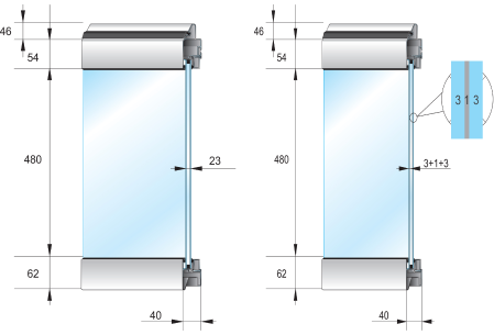 Стандартная панорамная секция