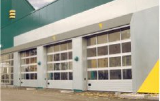 Панорамные ворота 1