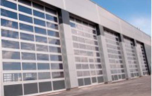 Панорамные ворота 2