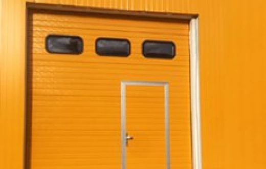 Секционные ворота вариант 3