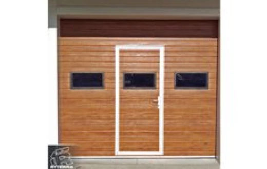 Секционные ворота вариант 4