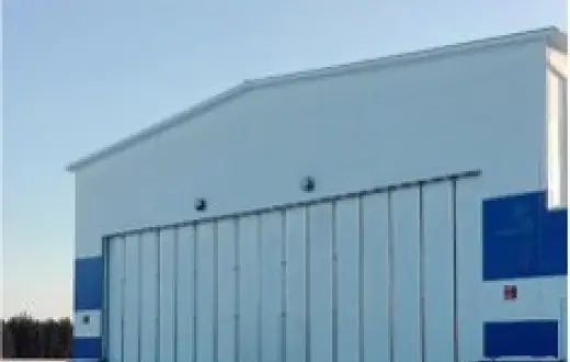 Складчатые ворота вариант 4