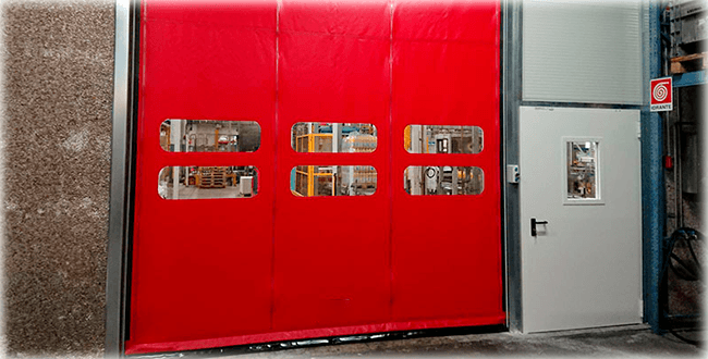 особенности Cкоростные рулонные ворота