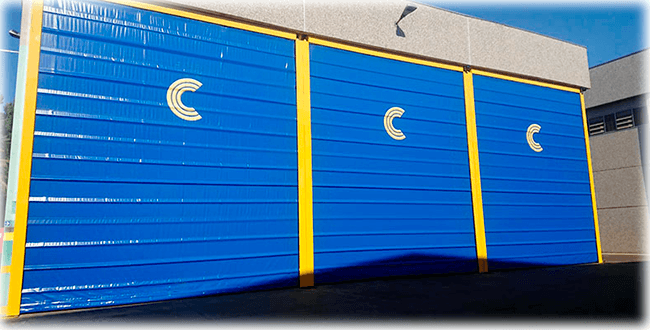 особенности Cкоростные рулонные ворота