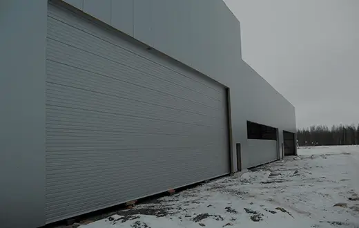 ворота ангарные