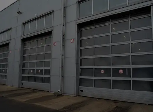 панорамные прозрачные ворота