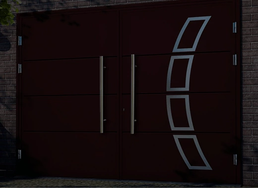 распашные гаражные ворота