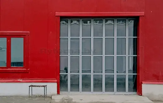 секционные откатные ворота